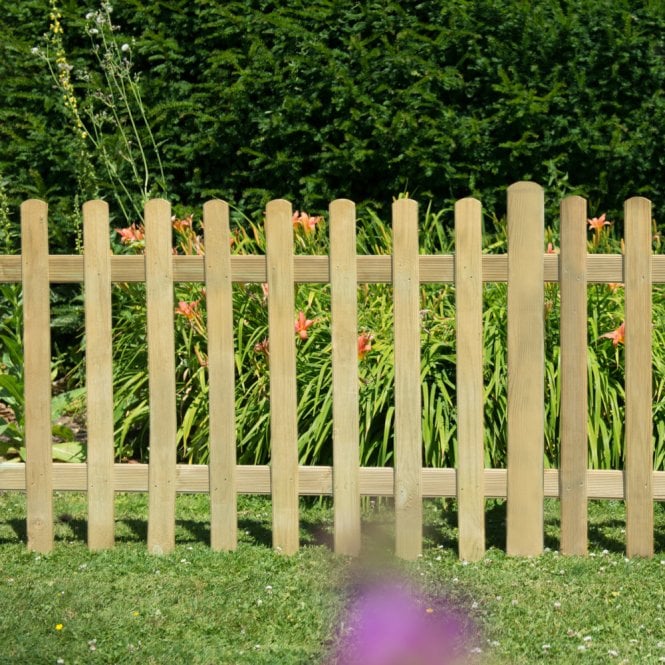 Forest Forest 6ft x 3ft (1.83m x 0.9m) Pressure Treated Ultima Pale Picket Fence Panel
